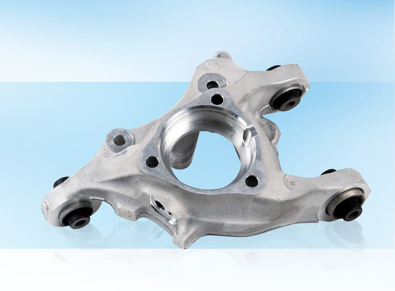 Steering knuckle of passenger car