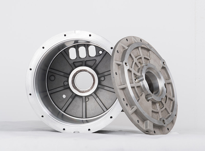 Water-cooled motor housing for new energ